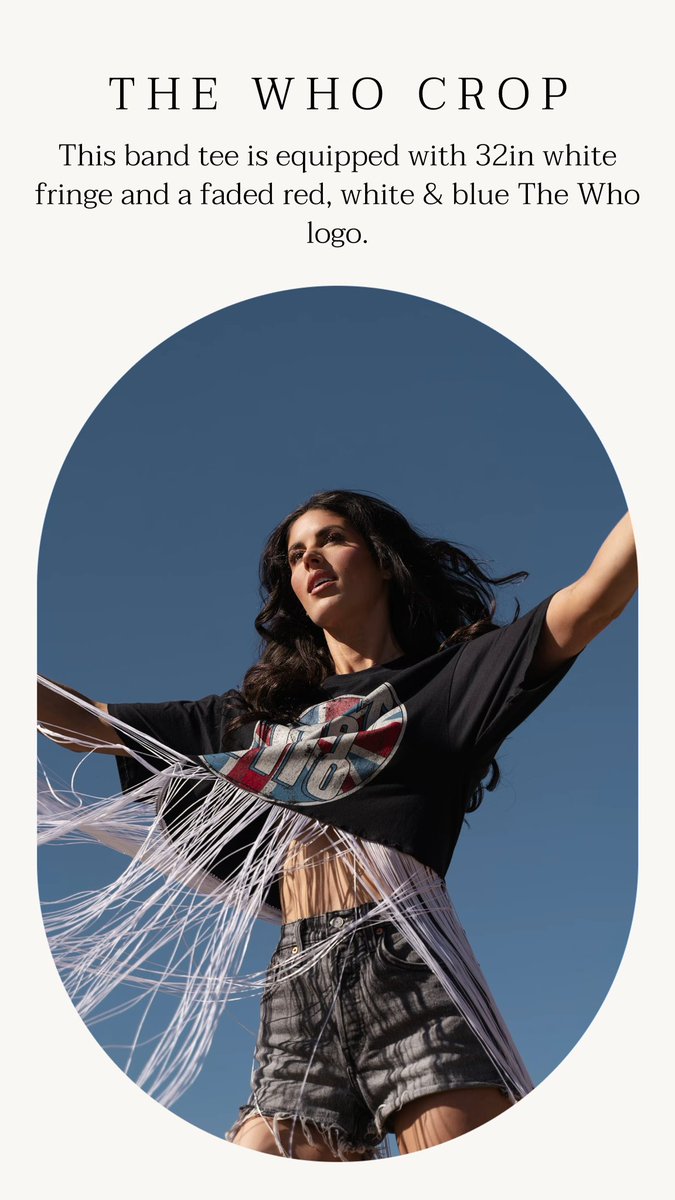 RambleJames's tweet photo. ☀️ It Feels Like Summer ☀️ 

Shop our one-of-a-kind Concert Crops and use code “HappyBirthday” for 33% off sitewide! #Nashville 

https://t.co/OKr9AOB8IY https://t.co/NzwMr6ye41