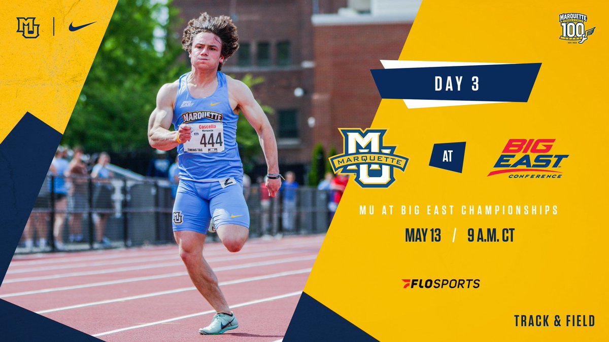 MUTFXC's tweet photo. It's the final day of the BIG EAST Championships!

🆚: BIG EAST Championships
📍: Villanova, Pa.
🕖: 9 a.m. CT
📊: https://t.co/ir2YdAjYqH
📺: https://t.co/vhDXTyruVS

#WeAreMarquette https://t.co/El7xcgTlQH