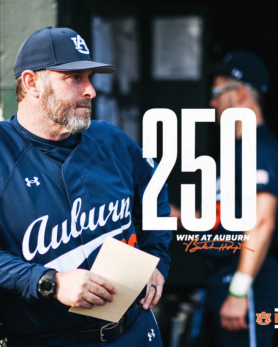 AuburnBaseball's tweet photo. Marking off another milestone. ✅

#WarEagle https://t.co/anYhq6KHDj