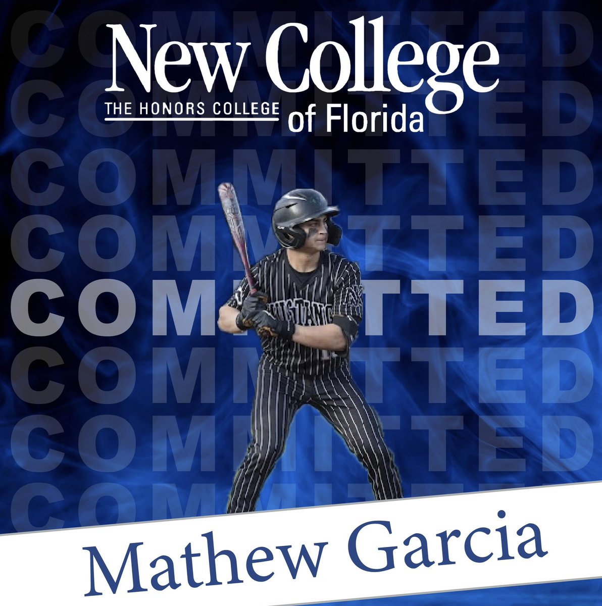 MathewG1534's tweet photo. I am truly blessed to announce that I will be continuing my academic and athletic career at New College of Florida. Thank you to my family, coaches and teammates for their support the whole way through. Thank you Coach Jimenez for this opportunity. https://t.co/iXkVLNTeFF