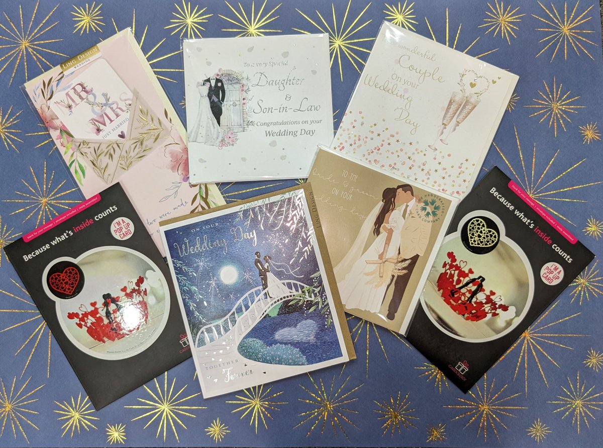 PFarthingShrop's tweet photo. Wedding season is officially upon us! Check out our range of stunning gifts for couples tying the knot! #Wedding #Cards https://t.co/Wga6GQL5Dn