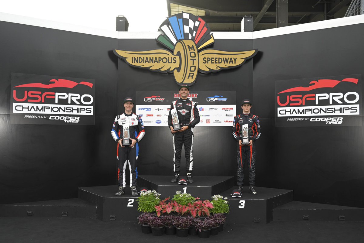 PabstRacing's tweet image. A few photos worth tweeting!!! 

@simonsikes won race #2 at @IMS!

#USFPro | #TeamCooperTire
