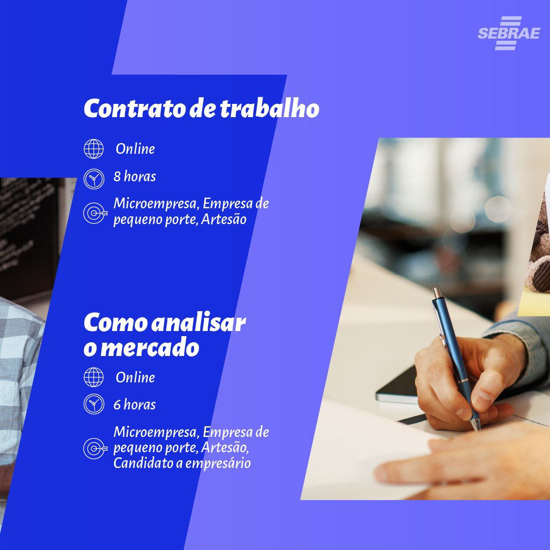 sebrae_ma's tweet image. 👩🏻‍💻💪🏻Que tal aproveitar seu sábado para ampliar os conhecimentos?

😎Vem que nosso quadro #SabadodeConhecimento tá recheado de boas dicas!

👉🏼Arrasta pro lado e confere.

#SebraeMA #SabadodeConhecimento #Cursos #online #Gratuito