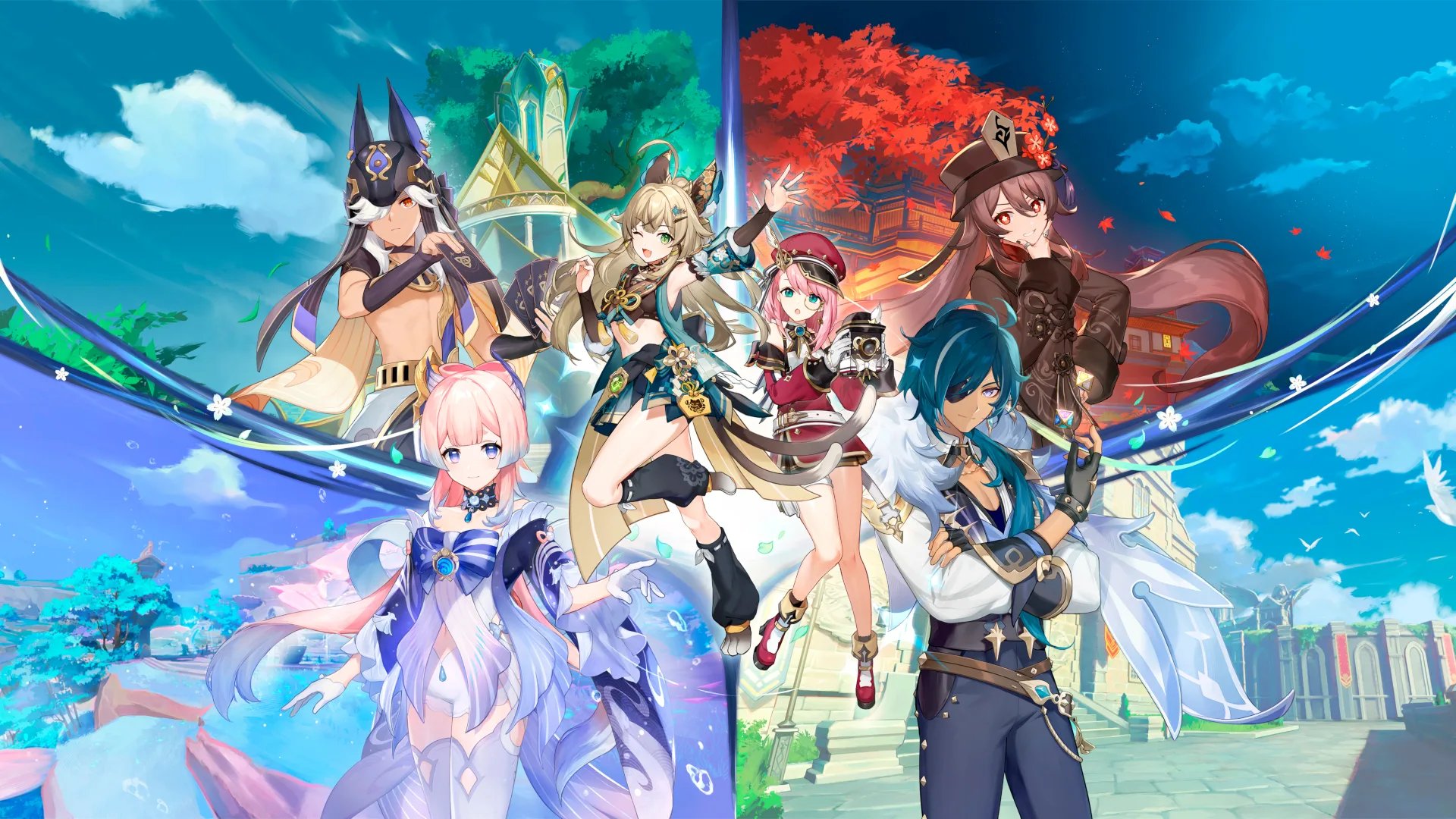 Genshin Mains_Your Guide to Teyvat on Twitter: &ldquo;3.7 artwork wallpaper