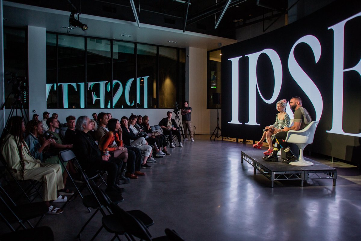 Thanks to everyone who made it to my talk with @webbitus at <a href="/vellumla/">Vellum LA</a>! Thank you to @casualtimetravel and @alicescope, @berggrueninst and @neuehouse.
#this weekend is the last weekend of the show, make it out to West Hollywood if you get a chance!

 📸 by <a href="/thelittleghost/">Jessica De Vito</a>