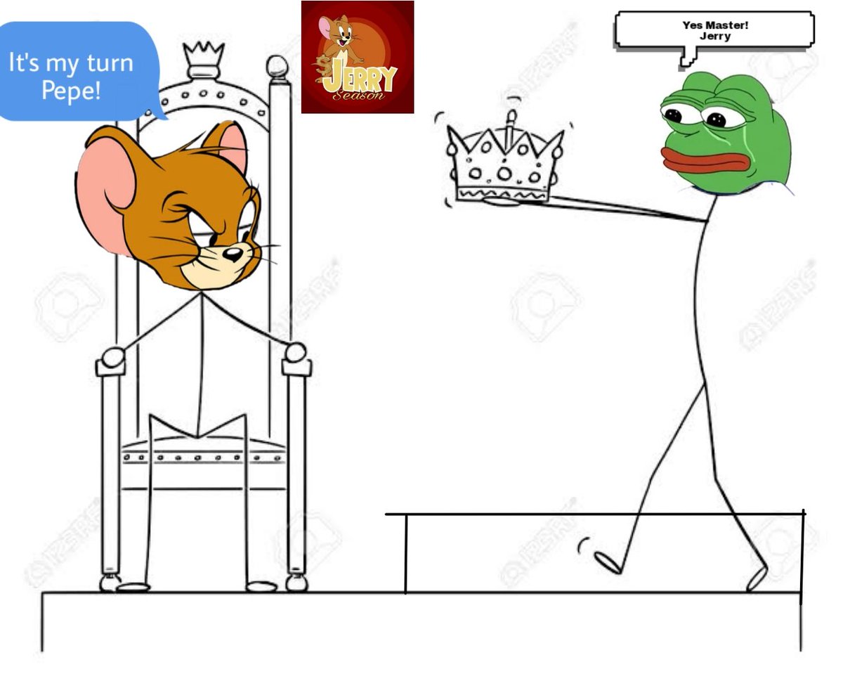 junpad123's tweet photo. @rovercrc No. Pepe is tired and will give up, now @jerrytokeneth will take over Pepe. Utilities almost ready, cex listing coming and more big improvements to come. Buy now guys while the price still very cheap!
#Jerrytoken
#MemeCoinSeason
#20000xgem https://t.co/n5d2DhfdKY
