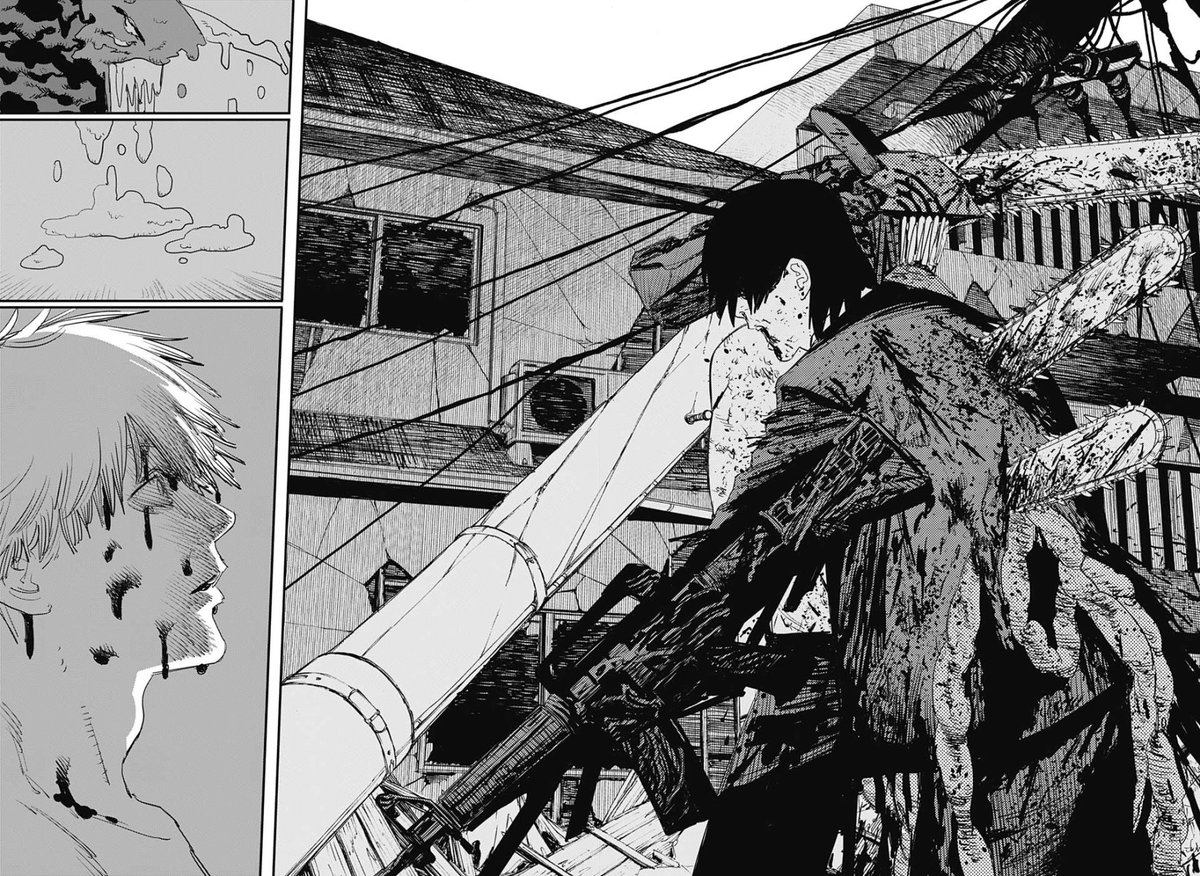 Chainsaw Man Chap 67 GAL Walker on Twitter: "Aunque no lo crean. Estás escenas me probaron