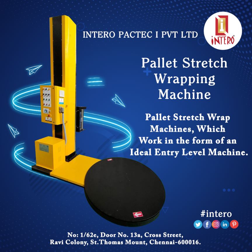 Pallet Stretch Wrapping Machine 
Pallet Stretch wrapping machines ar ..For more info visit...interopackingmachines.com/latest-update/…