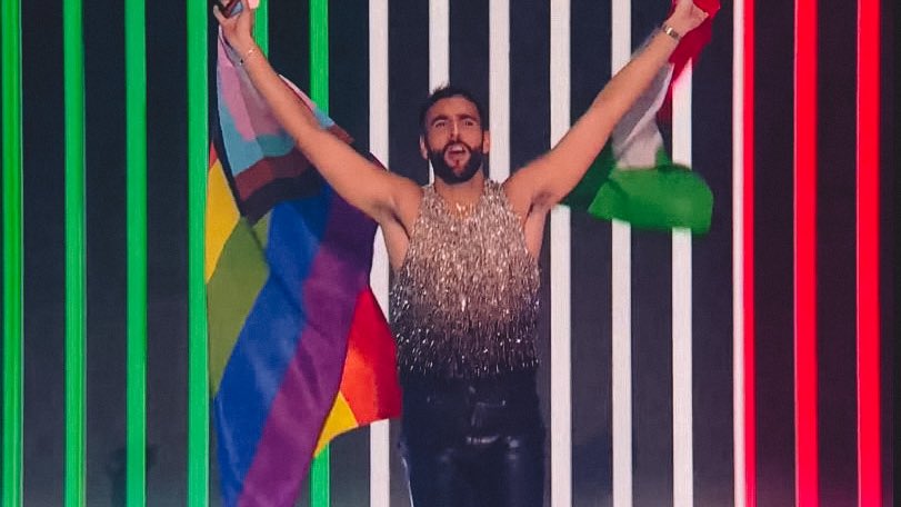 Due Vite, two flags.
#DueVite
#Eurovision2023 
#ESCita