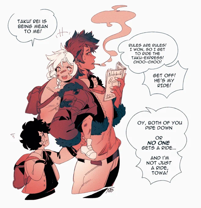 i present to u my traumatized scrimblos  #スロダメ #slowdamage #スロウ・ダメージ