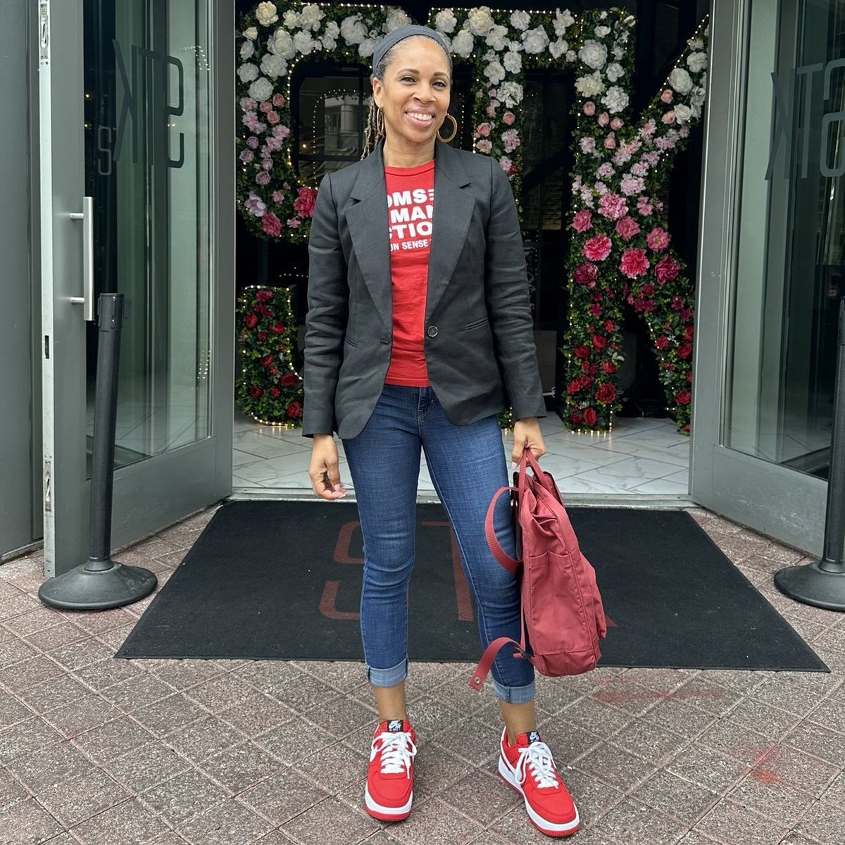 FerrellZabala's tweet photo. HAPPENING NOW: I’m standing with @MomsDemand volunteers and supporters who have gathered in Atlanta, GA to demand an assault weapons ban because we’re heartbroken and we’re frustrated. But most of all, we’re here right now BECAUSE WE ARE ANGRY! #FedUp https://t.co/BWRlLY2THf