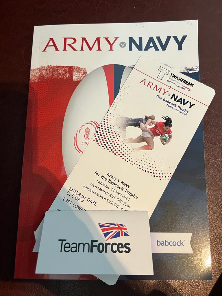 ACF_LONDIST_Sport (@londist_sport) on Twitter photo What a DAY for London sports ππ½
Thank you to <a href="/ArmyCadetsHQ/">HQ Cadets Branch, Regional Command</a>
& <a href="/armycadetsport/">Army Cadet Sports</a> for the opportunity to attend the legendary <a href="/ArmyvNavyRugby/">Army v Navy Match</a>
What a fab day!
With 'Team Wixon' at the helm, the day was always going to be a success ππΎ
<a href="/ArmyCadetsUK/">Army Cadets UK</a> @ColCadetsACF <a href="/ArmySportASCB/">Army Sport</a> What a DAY for London sports ππ½
Thank you to <a href="/ArmyCadetsHQ/">HQ Cadets Branch, Regional Command</a>
& <a href="/armycadetsport/">Army Cadet Sports</a> for the opportunity to attend the legendary <a href="/ArmyvNavyRugby/">Army v Navy Match</a>
What a fab day!
With 'Team Wixon' at the helm, the day was always going to be a success ππΎ
<a href="/ArmyCadetsUK/">Army Cadets UK</a> @ColCadetsACF <a href="/ArmySportASCB/">Army Sport</a>