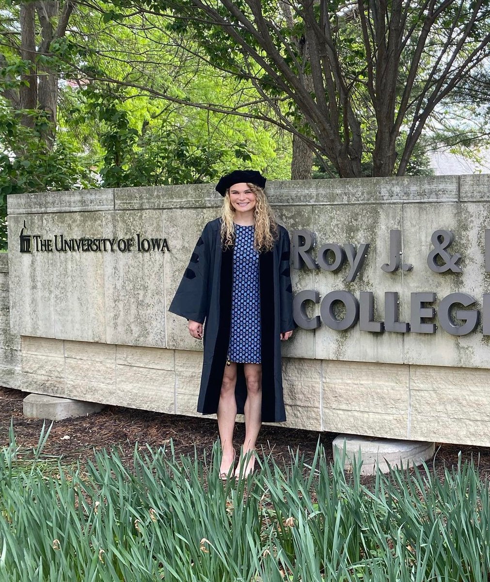 SaeyStephanie's tweet photo. Stephanie Ann Saey, M.D. ✨ From the bottom of my heart, thank you to Iowa Medicine, my teachers, mentors, classmates, friends, and family. And to the patients, who make it all worth it. This is the greatest privilege of my life and the journey has only just begun💛 https://t.co/jMYBNWc3wI