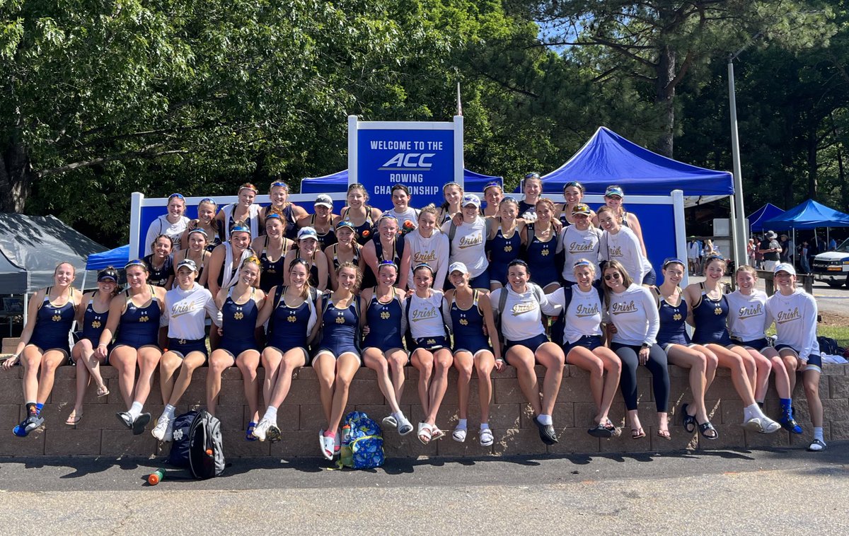 NDRowing's tweet photo. The Irish finished the weekend with a 4th place finish at the ACC Championship! 

#rowirish☘️ https://t.co/GQNypwHL7L