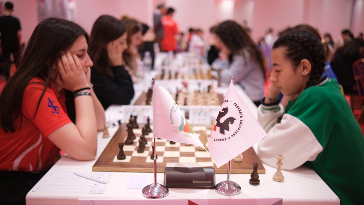 European School Chess Championship 2023 kicked off today in #Durres , #Albania with more than 200 players from 25 European federations. #ESCC2023 

The Opening ceremony of the event was held shortly before the start of the first round with the attendance of the ECU President Mr.