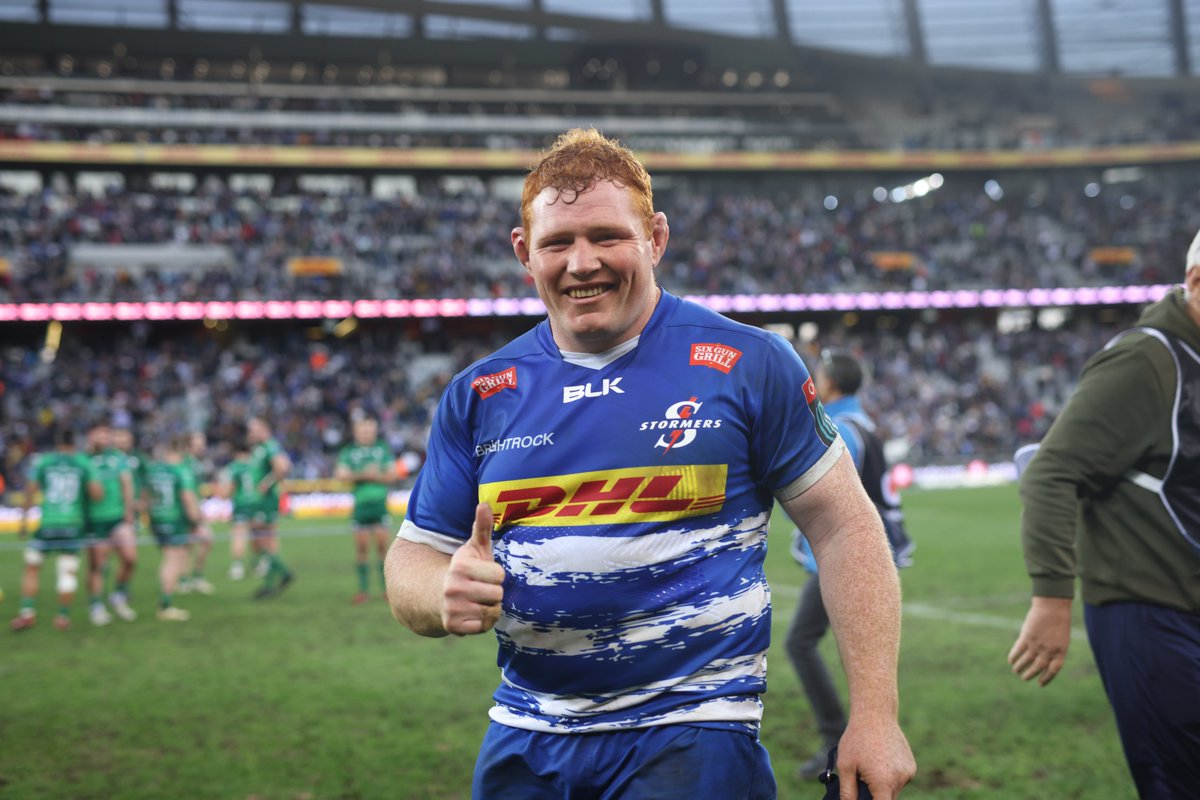 THESTORMERS's tweet photo. We'll see you back here at DHL Stadium in two weeks for the @Vodacom #URC Grand Final. #STOvCON #iamastormer #dhldelivers #UnitedWeRise https://t.co/cmCSebhuFE