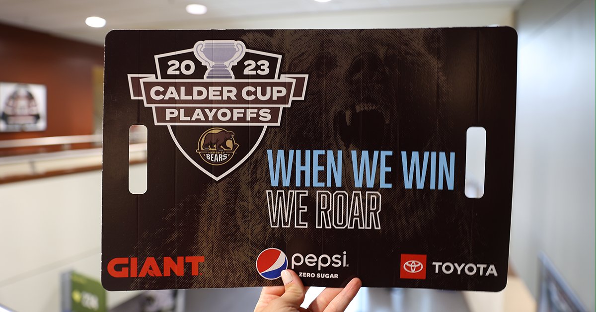 Hershey Bears on Twitter "Can't wait to do it all again tonight 👏 Fan