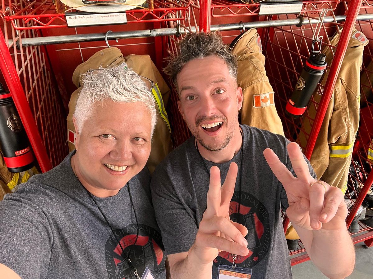 lalalalachica's tweet image. Our Peterborough @CityPtbo Firefighters @IAFFofficial #IAFF169 are just incredible. Thank you for this amazing day of learning about all that you do to save and protect our community #FireService #FireOps #ptbo