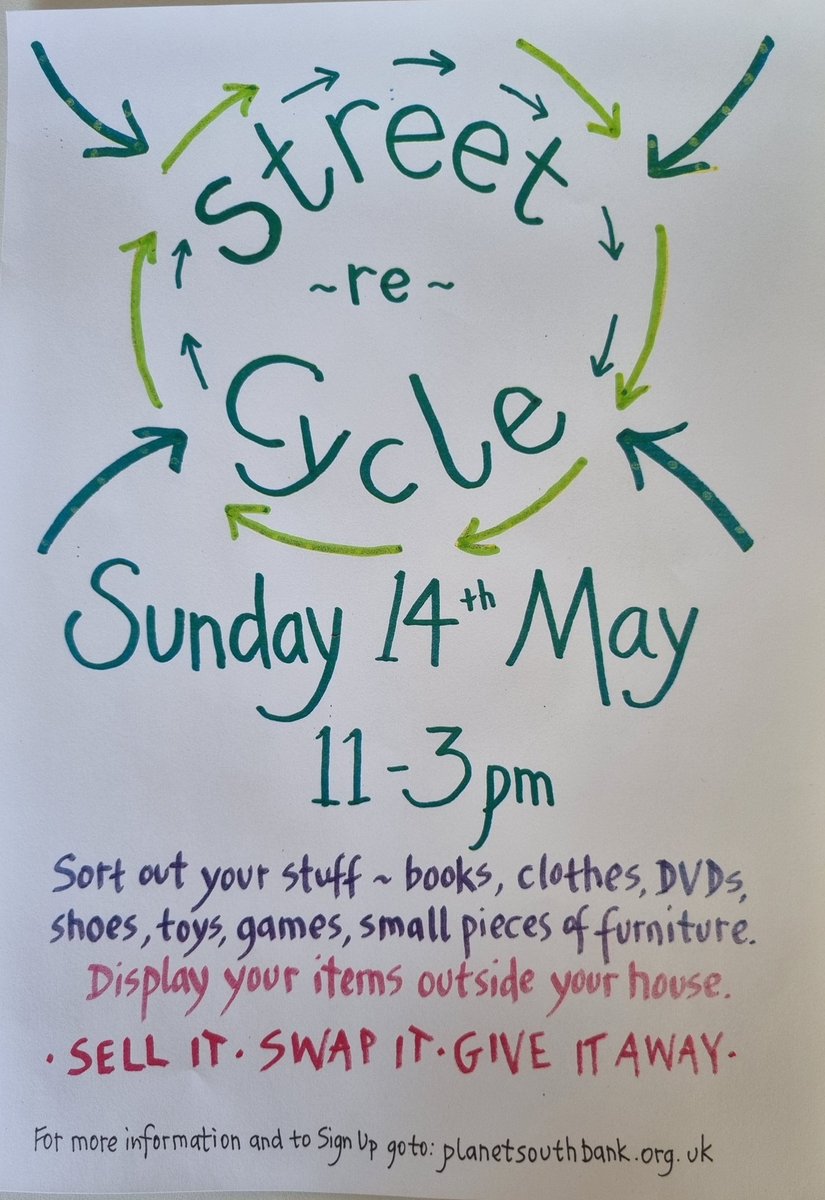 bishyroadnet's tweet image. Fancy a prowl around Southbank tomorrow? You'll be amazed at what you might find... 
♻️❤️♻️