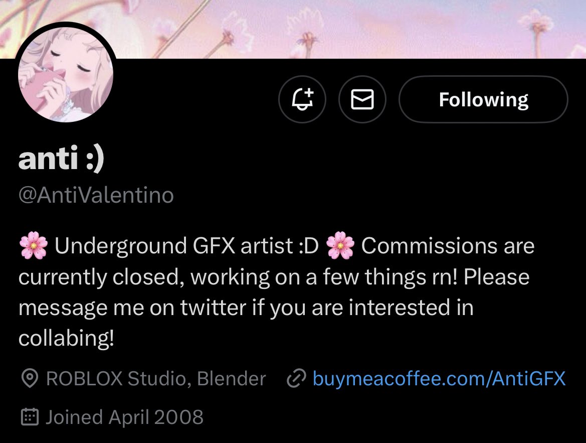 ROBLOXSCAMMERS0's tweet photo. @AntiValentino is a scammer https://t.co/rZVOBSJMLq
