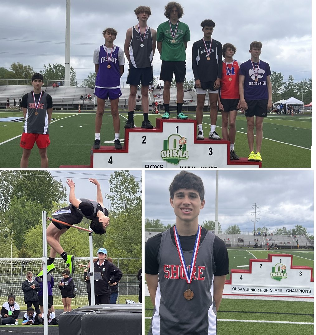Logan ends his middle school track career by placing 8th in the High Jump at The Middle School State Meet! #OnceACard 
<a href="/BerwaldLogan/">Logan Berwald</a> <a href="/ShoreSports/">Shore Athletics</a>