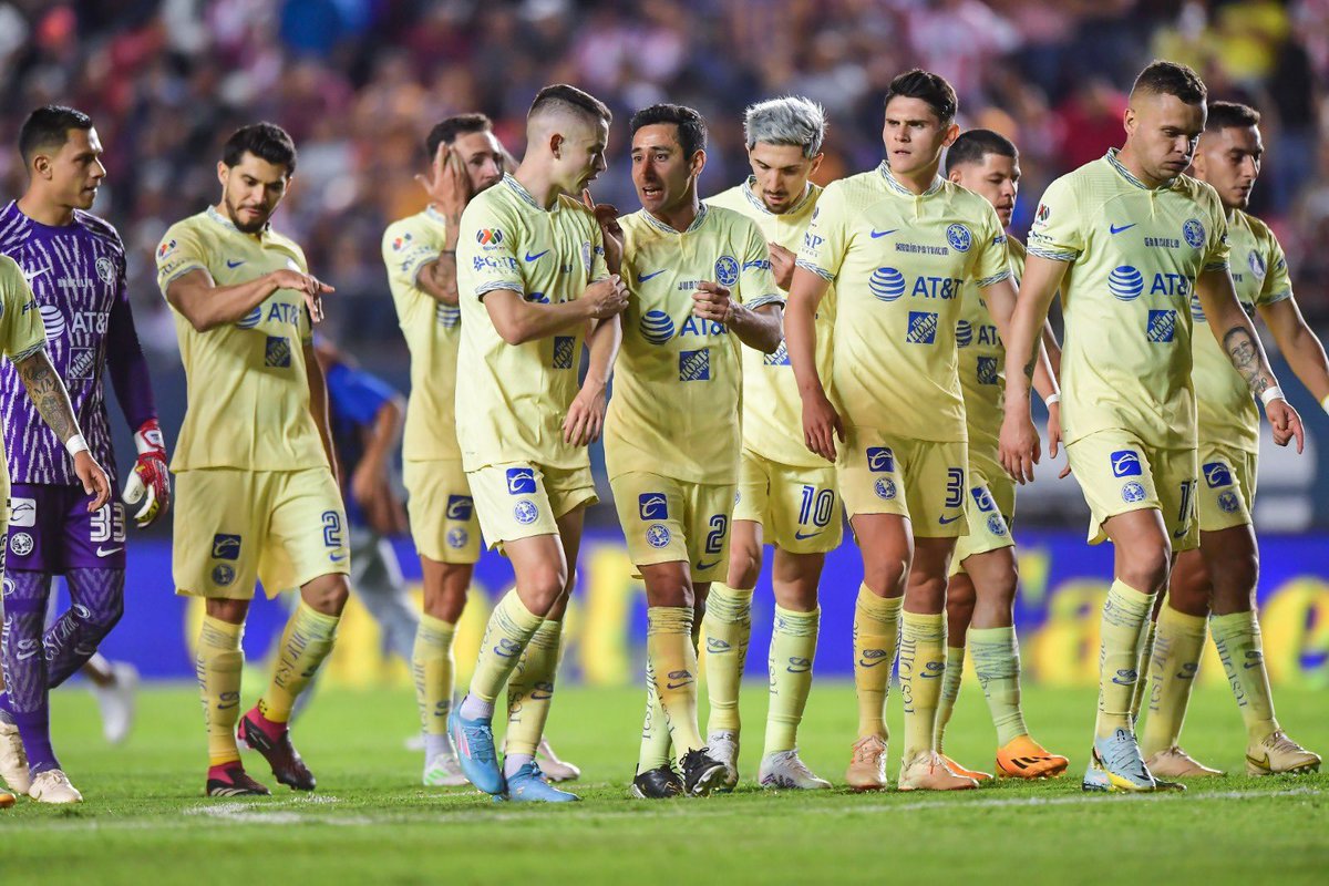 Si el America le gana hoy a San Luis por 2 goles o mas voy a sortear $2,500MX💰 entre los RT🔁 de esta publicación. 

Solo participan seguidores.

America 🟡 | Liga MX 🇲🇽