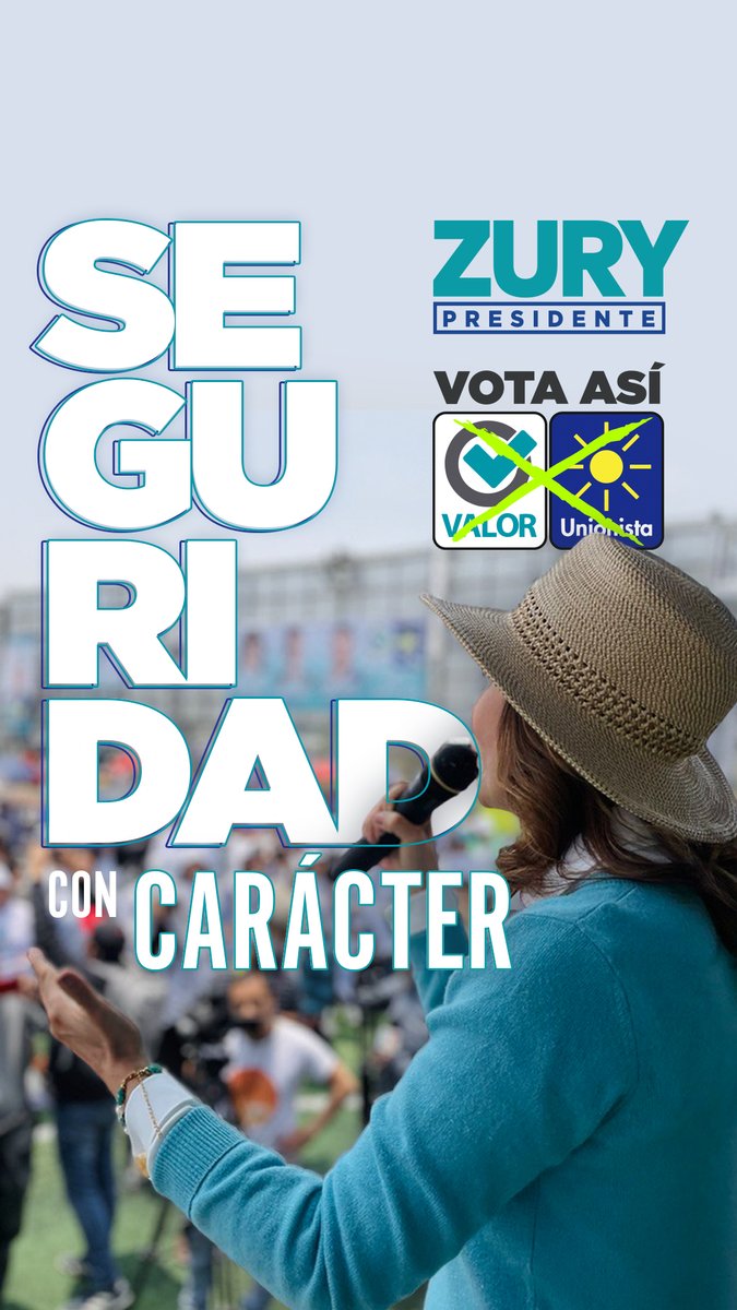 ZuryxGuate's tweet image. Guatemala necesita #Valor y #Carácter para combatir la inseguridad. De la mano del ejército, con armamento moderno y ciberseguridad, enfrentaremos a las maras y a los extorsionadores para desterrarlos de nuestro país. #ZuryPresidente #SeguridadConCarácter
