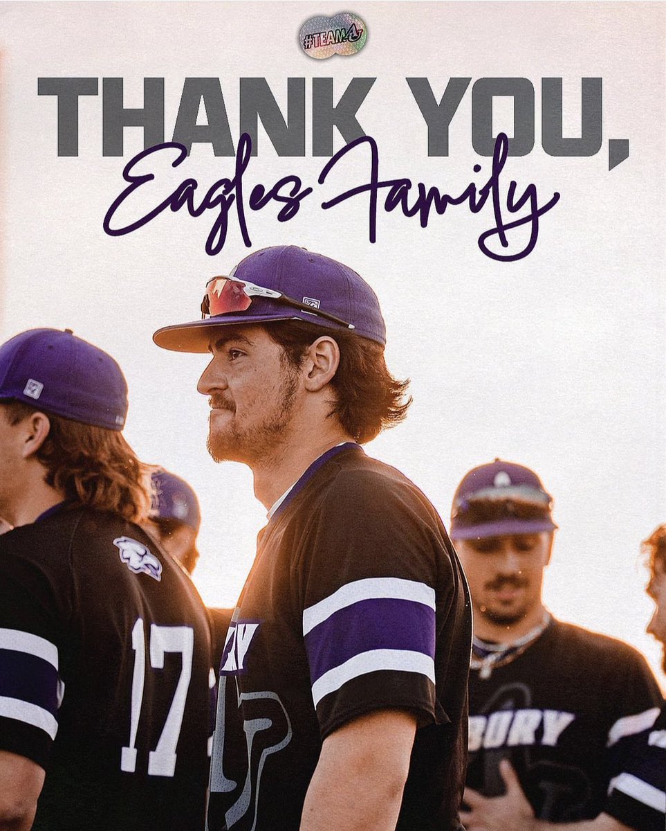 AsburyBaseball's tweet photo. Thank you for your support this season, Eagles Family‼️🦅
•
•
As we wrap up the 2023 season, we look back in appreciation at the many memories and blessings that YOU brought to US‼️
•
•
We’ll be back stronger next season‼️⚾️
•
•
#TeamAU #D3Ball
@AsburyEagles https://t.co/pEY5RL9KlJ