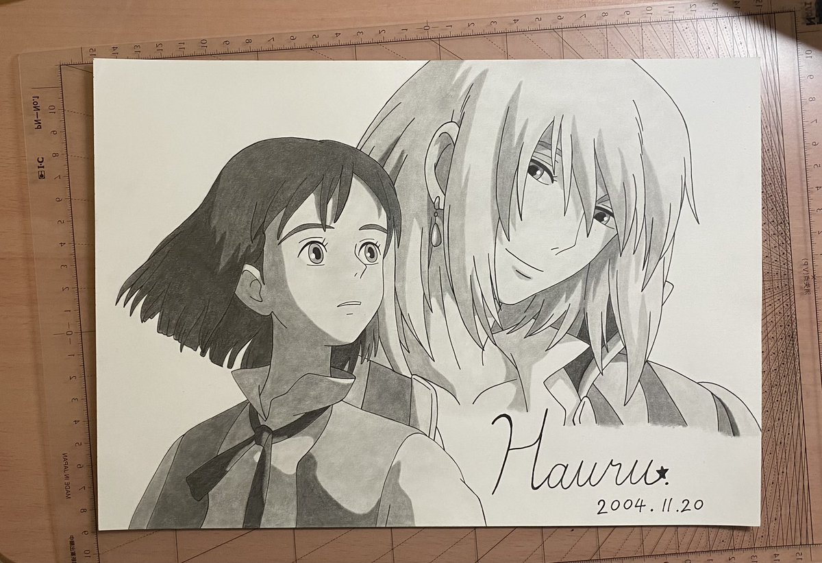 kensuke_2010's tweet photo. 前に誕生日プレゼントで描いた
ハウルです😊
やっぱりジブリっていいよねぇ〜
#イラスト依頼 #ジブリ好きな人と繋がりたい #ジブリ #お絵描き好きな人と繋がりたい #Illustrator https://t.co/mZLqQT96yt