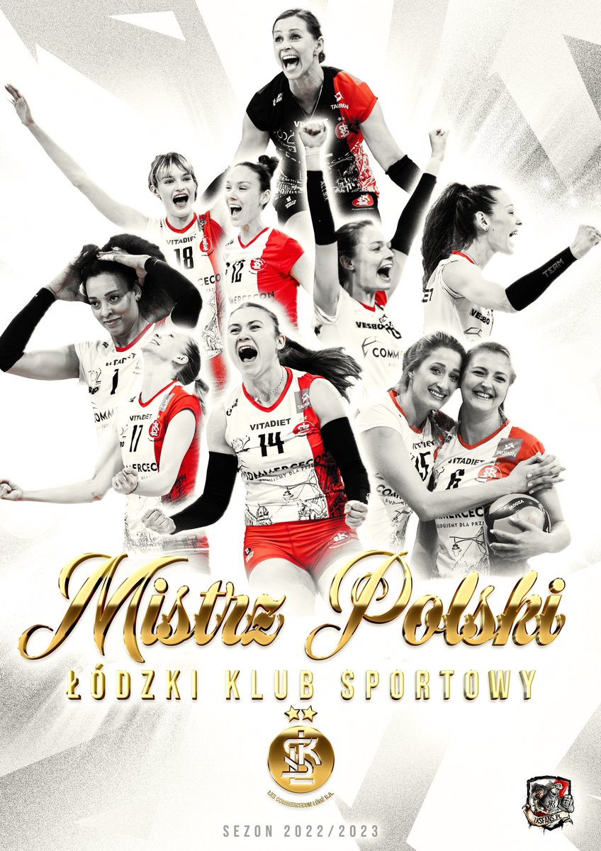 lksfans1908's tweet image. 🥇 JEDEN JEST KLUB W POLSCE, CO TAK PIĘKNIE W SIATKĘ GRA!

ŁKS Commercecon Łódź mistrzem Polski siatkarek w sezonie 2022/23!

Po raz 23. w historii Łódzki Klub Sportowy sięga po drużynowe złoto!