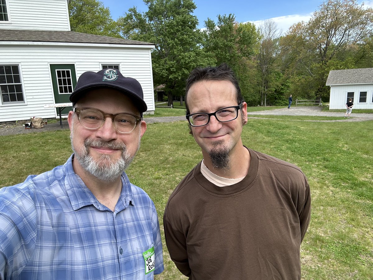 josephjrose's tweet photo. It’s always good day when we can beat guns into gardening tools. It was awesome catching up with @ShaneClaiborne at today’s “Growing Hope, Forging Peace” gathering at Camp Washington. #swordstoplowshares #beatingguns https://t.co/1nTtZlo18x