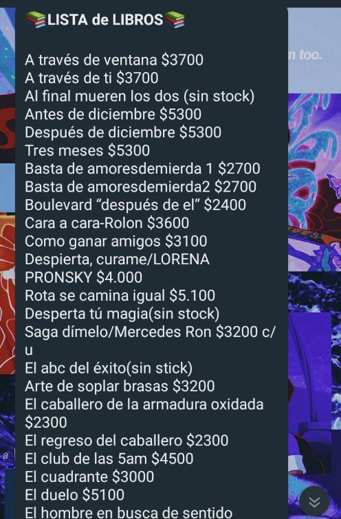 heavenmoony's tweet photo. holis una amiga vende libros a precio súper económico ✨ si alguien quiere el número me avisa 🫶 https://t.co/yXHJ84IkO9
