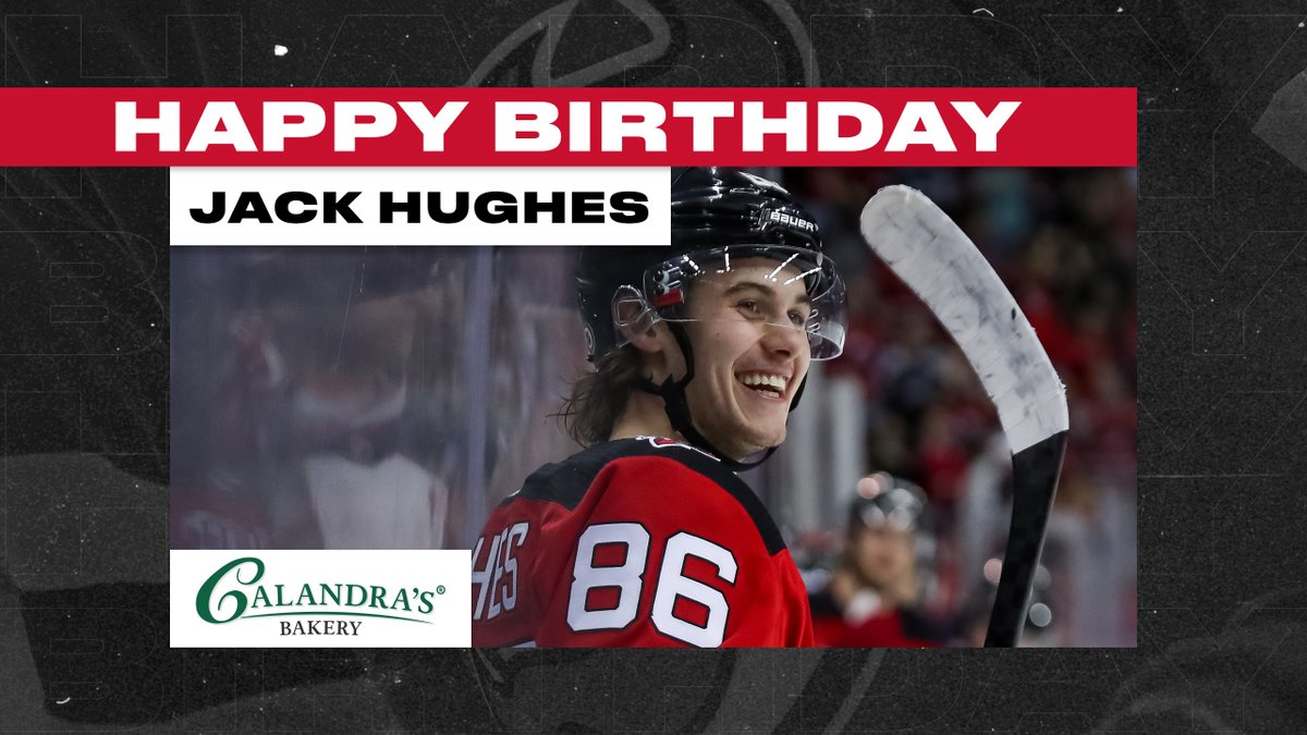NJDevils's tweet image. Happy birthday, Jack! 🎂

Drop your birthday wishes ⤵️