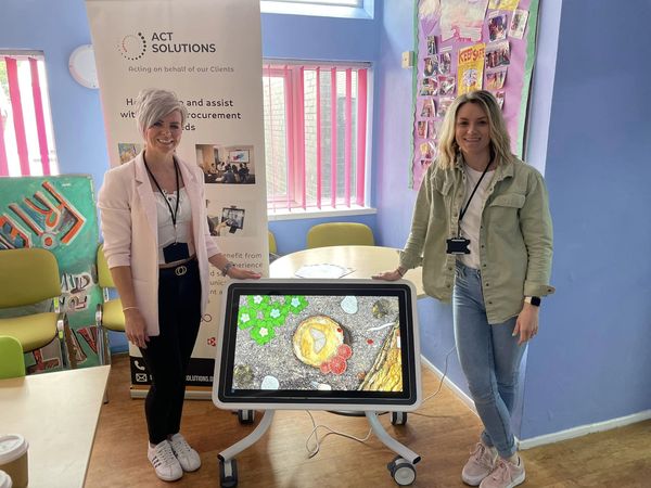 ACTSolutions23's tweet image. This morning we went to Hansel & Gretel Support Group at @KDYTyouth with our interactive table
Everyone had so much fun!
#kidderminster #SEN #interactivetable