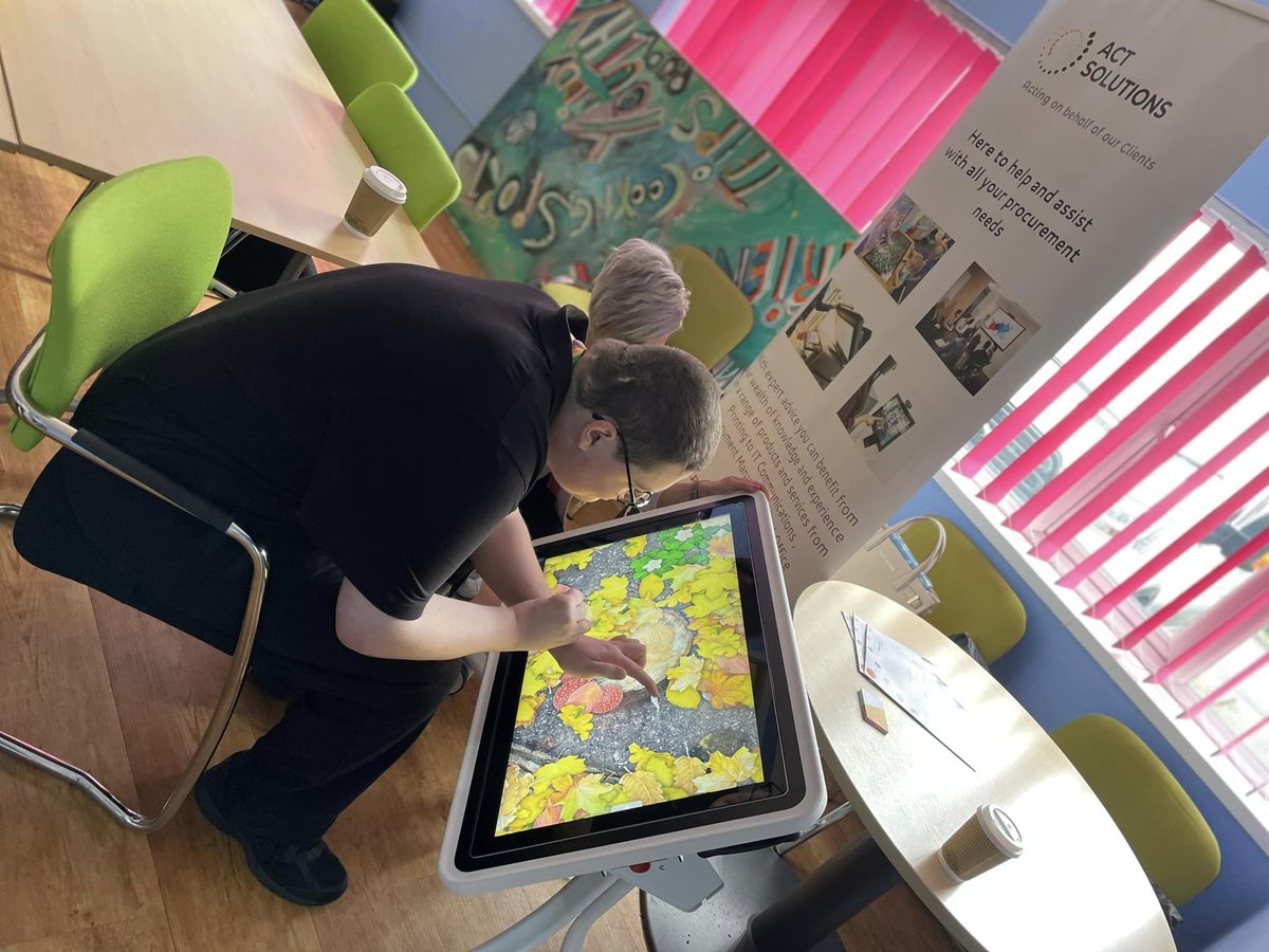 ACTSolutions23's tweet image. This morning we went to Hansel & Gretel Support Group at @KDYTyouth with our interactive table
Everyone had so much fun!
#kidderminster #SEN #interactivetable