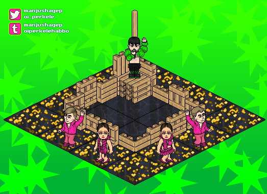 Good evening Liverpool! Habbo Hotel calling! ✨💚#Eurovision #Eurovision2023 #käärijä #Habbo