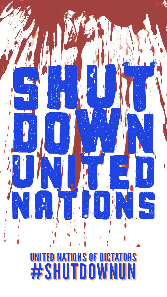 Rez_AmongUs's tweet photo. @antonioguterres You support dictators. Enough is enough.
#ShutdownUN https://t.co/RkKh4MtQUe