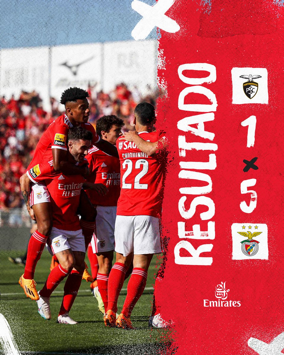 ⏹️ +𝟯 𝗽𝗼𝗻𝘁𝗼𝘀! VITÓRIA em Portimão! ✔️🦅

#EuAmoOBenfica •#PSCSLB • #Emirates