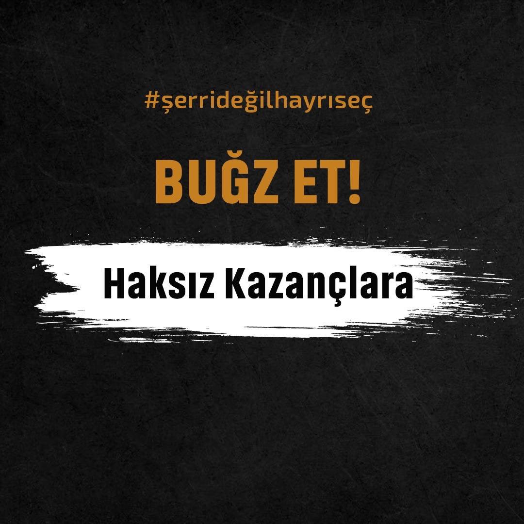 bzyamann's tweet photo. ALLAH İÇİN BUĞZ ET!

İki şerden birini seçmek zorunda değiliz...

#şerrideğilhayrıseç
 #Kazanıyoruz https://t.co/czhieTKoTr
