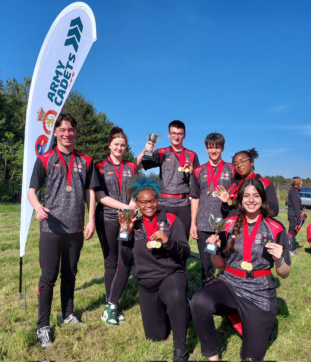 LONDIST_Sport's tweet photo. The Cadets have done exceptionally well. 

Fabulous ambassadors for their cap badges, for  @GLSEACF @WestAcf @ArmyCadetsNWLon &amp; a talented LONDON family 

So HUGELY proud of them! 

Congratulations to our champions &amp; to our new friends from the Regions 🤸🏾‍♀️🎊

Outstanding 👏🏽 https://t.co/ZCVWeu7RXL