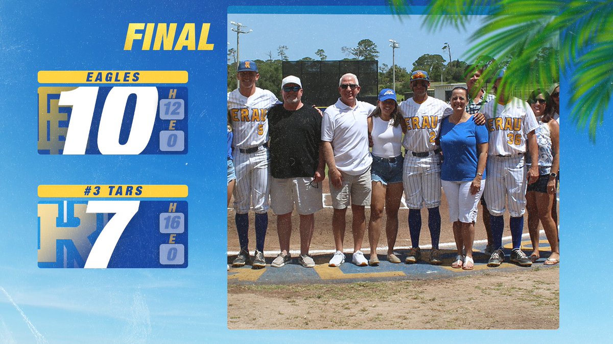 ERAUBaseball's tweet photo. HOW SWEEEEEEP IT IS!!!

Eagles finish the 2023 season with a sweep of the No. 3 Rollins Tars at Sliwa on Senior Day!

#GoERAU https://t.co/3uz88FxKWR