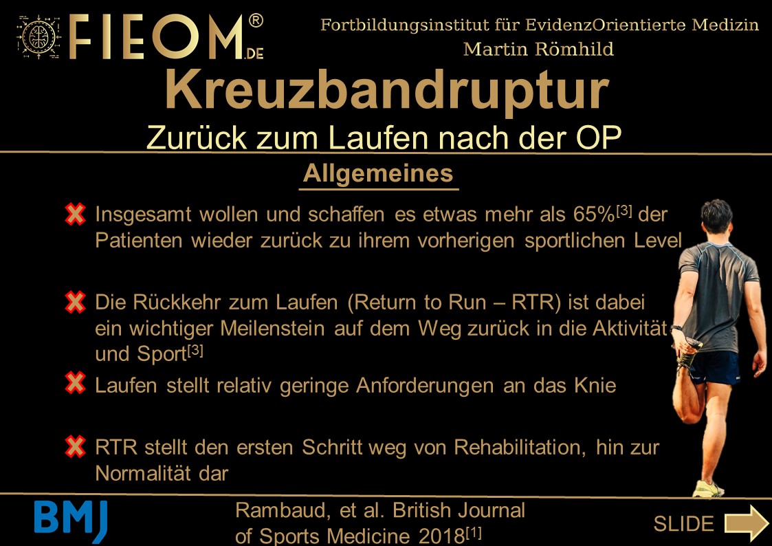 FIEOMde's tweet photo. "Kreuzbandriss und jetzt???"
Im dritten Teil unserer mehrteiligen Reihe zum Thema Kreuzbandverletzung zeigen wir heute einmal einen ersten Abschnitt zum Return2Sport (Rückkehr in den Sport). https://t.co/3W5F4reiAS