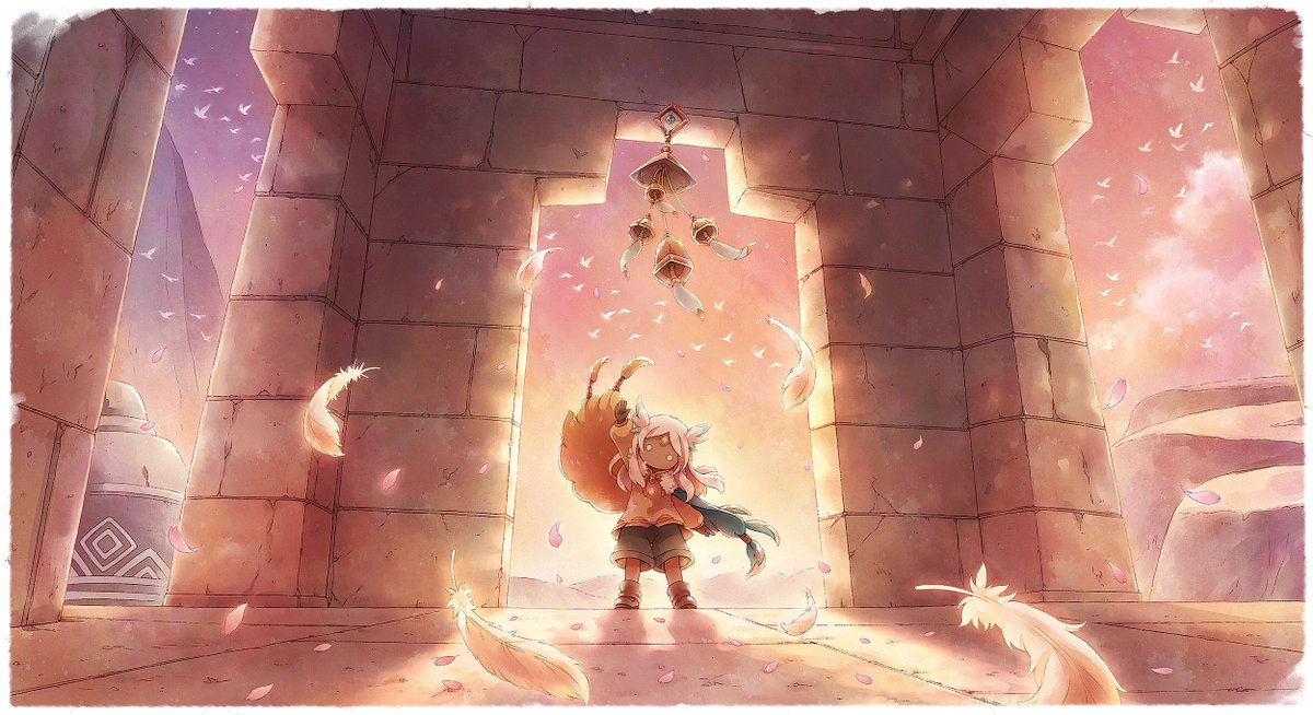 Every Sky kid has a friend who feels like a hero in their Sky journey, as represented in this beautiful art by <a href="/ao9120sora/">青砥（アオト）</a> 🦸