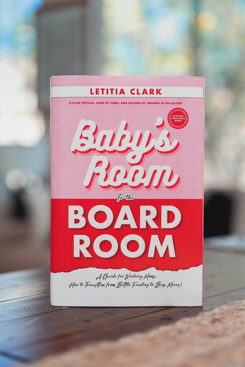 LetitiaCClark's tweet image. It’s Mother’s Day weekend and book release day! I’m so proud to finally announce my new book, which I hope will be a great reminder and support to working moms everywhere. Now available where all online books are sold. a.co/d/aQoM0Tm