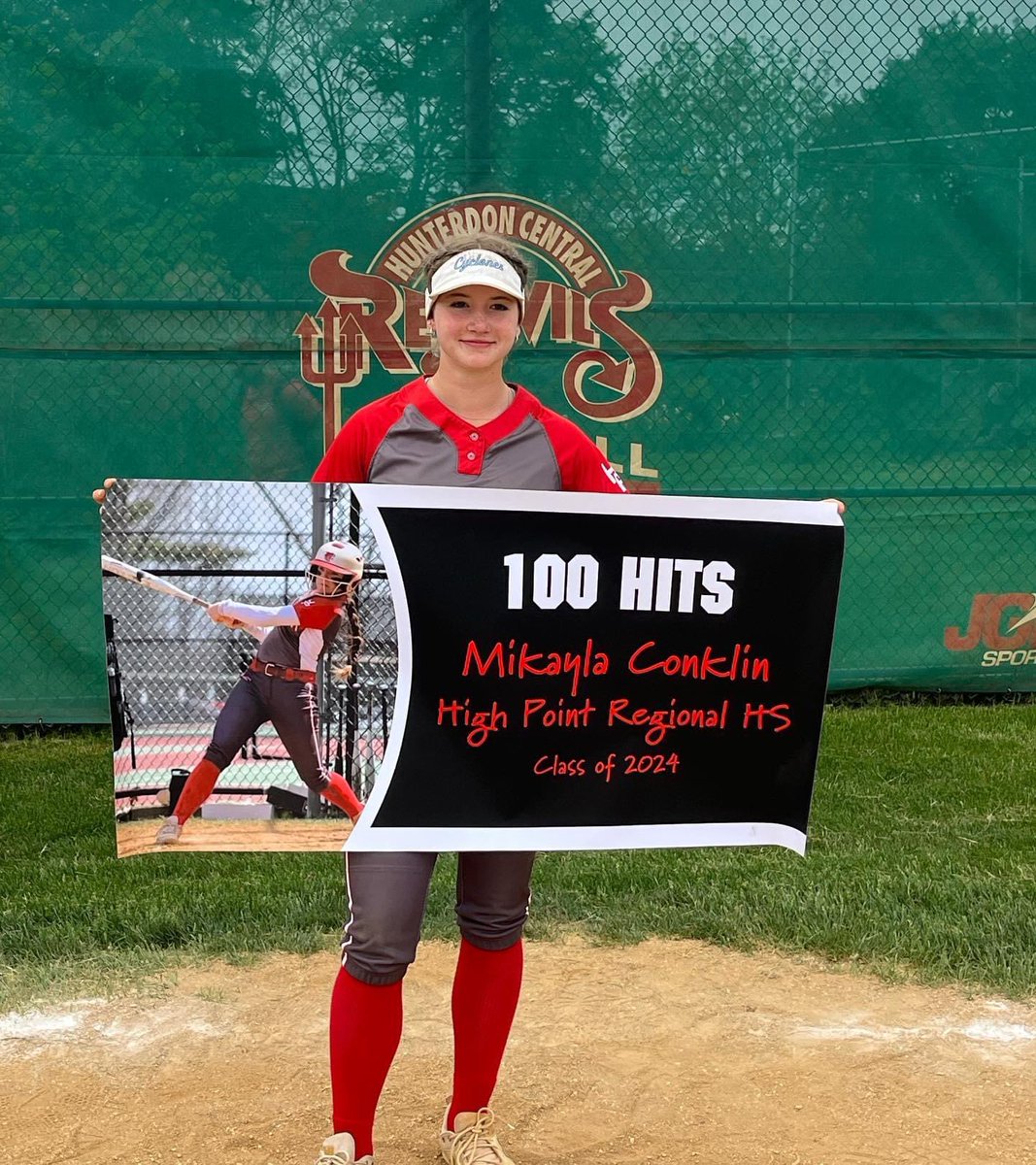 Mikayla Conklin (@mikaylaconklin2) on Twitter photo I am so grateful to have accomplished my 100th varsity career hit today, I could not have accomplished this without my coaches and teammates. Go Wildcats!! @coachcdexter <a href="/HPRwildcats/">High Point Regional High School</a> <a href="/CoastRecruits/">Coast 2 Coast Recruits</a> <a href="/CyclonesNj/">cyclones_softball_nj</a> #classof2024 #uncommitted I am so grateful to have accomplished my 100th varsity career hit today, I could not have accomplished this without my coaches and teammates. Go Wildcats!! @coachcdexter <a href="/HPRwildcats/">High Point Regional High School</a> <a href="/CoastRecruits/">Coast 2 Coast Recruits</a> <a href="/CyclonesNj/">cyclones_softball_nj</a> #classof2024 #uncommitted