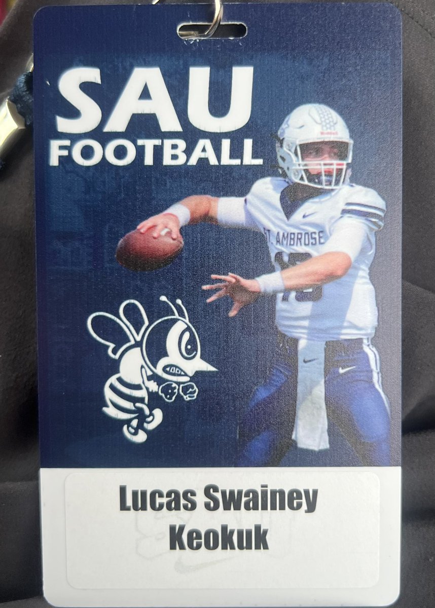 Swainey (@lucas_swainey) on Twitter photo Amazing time seeing <a href="/FightingBeesFB/">St. Ambrose Football</a> Great meeting you <a href="/BernardBuhake/">Bernard</a> <a href="/FillippSAU/">Vince Fillipp</a> <a href="/brody_mason23/">Brody Mason</a> Thanks for having me! Amazing time seeing <a href="/FightingBeesFB/">St. Ambrose Football</a> Great meeting you <a href="/BernardBuhake/">Bernard</a> <a href="/FillippSAU/">Vince Fillipp</a> <a href="/brody_mason23/">Brody Mason</a> Thanks for having me!