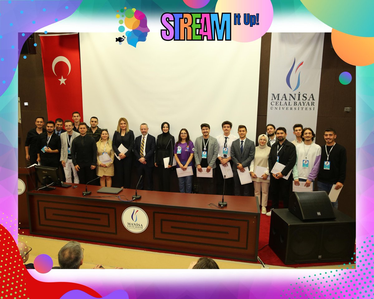 STREAMItUp1's tweet photo. We're off, we're leaving!
SIU! SOON! 👋
@USEmbassyTurkey @stemegt @mcbu1992 @tcmeb @manisamem
#streamitup #bilim #stem #steam #stream #teknoloji #literatur #okuma #muhendislik #sanat #matematik #robotik #kodlama #egitim #yapayzeka #metaverse https://t.co/XuO8KlWBvG