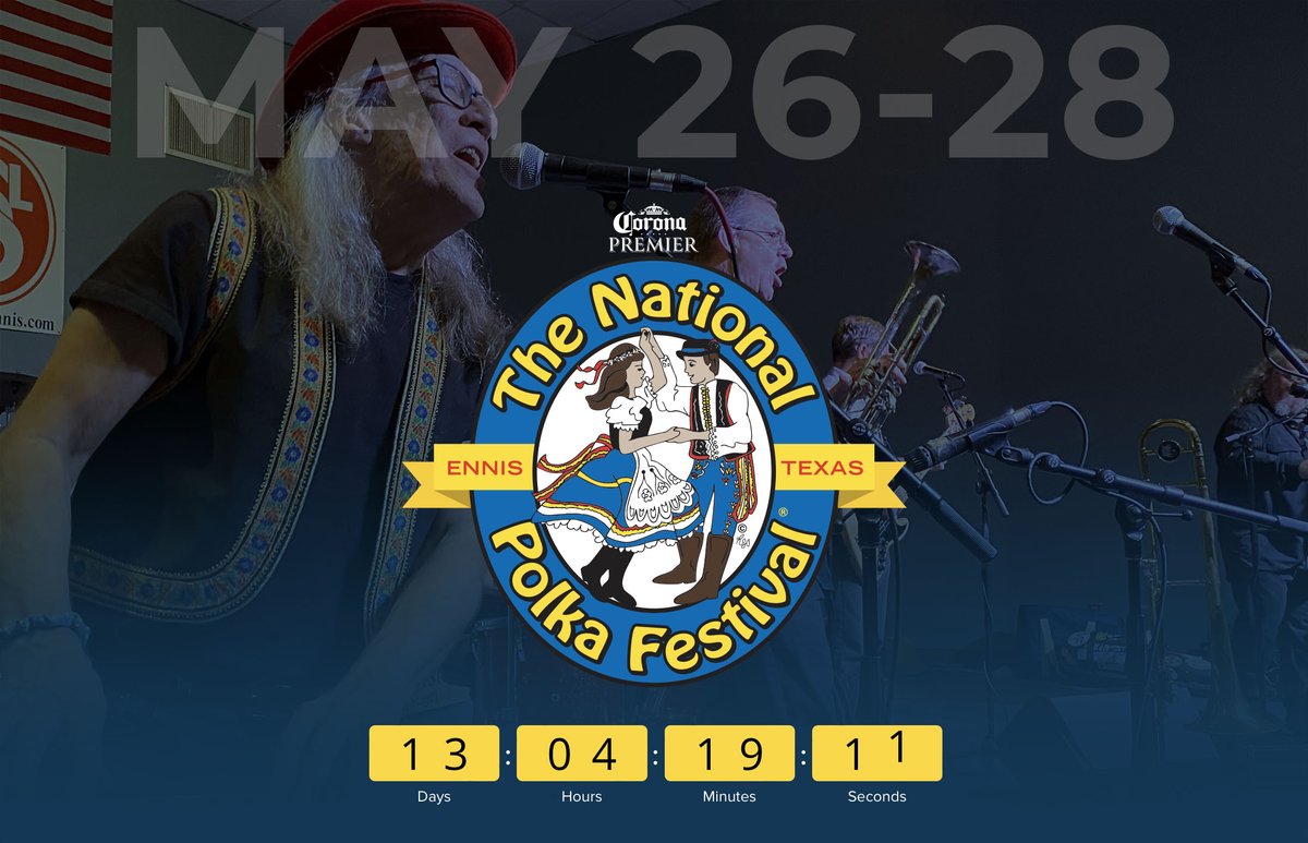 Counting Down! Get your tickets at nationalpolkafestival.com!