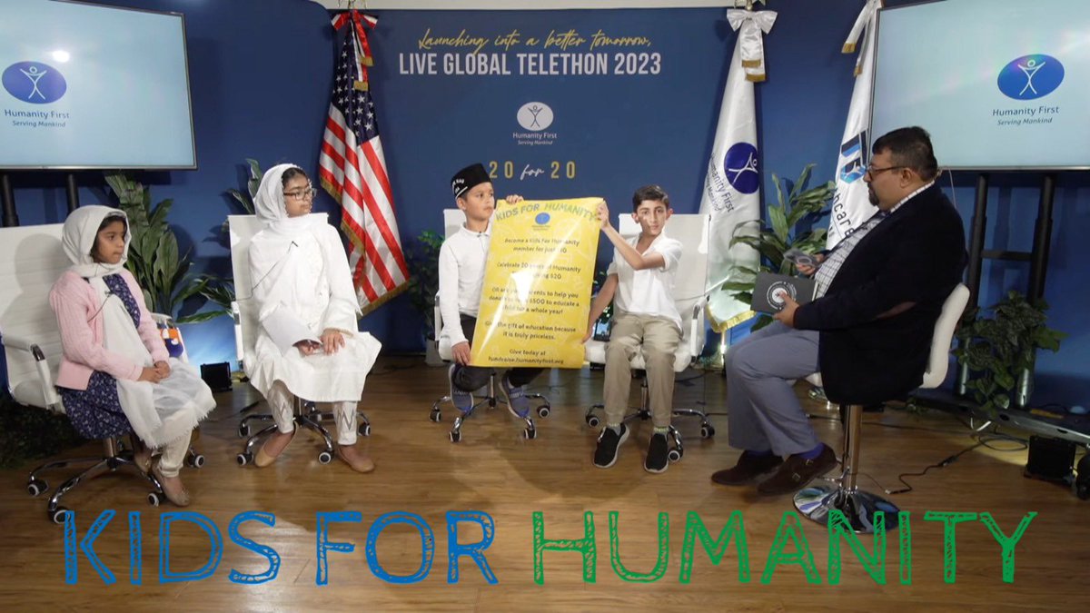 HFUSA's tweet photo. THE KIDS WERE AWESOME SERVANTS OF HUMANITY! https://t.co/hE5sUwoh6v
#HFTelethon23 #20KforHumanity https://t.co/yxKHBDctUj