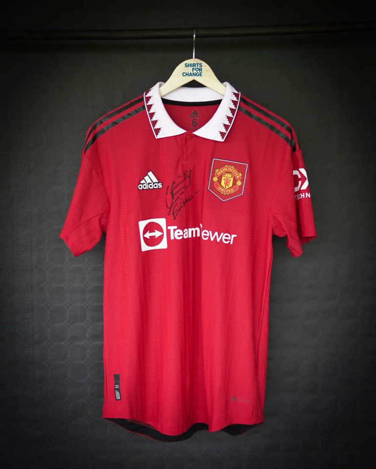tweetergren's tweet photo. Vil du have fingrene i en matchworn United-trøje fra Eriksen?
@EmilianoMarcon3 samler ind til El Cambio-akademiet med det formål at sikre bedre vilkår for unge afrikanske fodboldspillere.
Du kan bidrage ved at købe lodsedler lige her:
https://t.co/ijewBot5Gi
#shirtsforchange https://t.co/KFGVCfZNp0